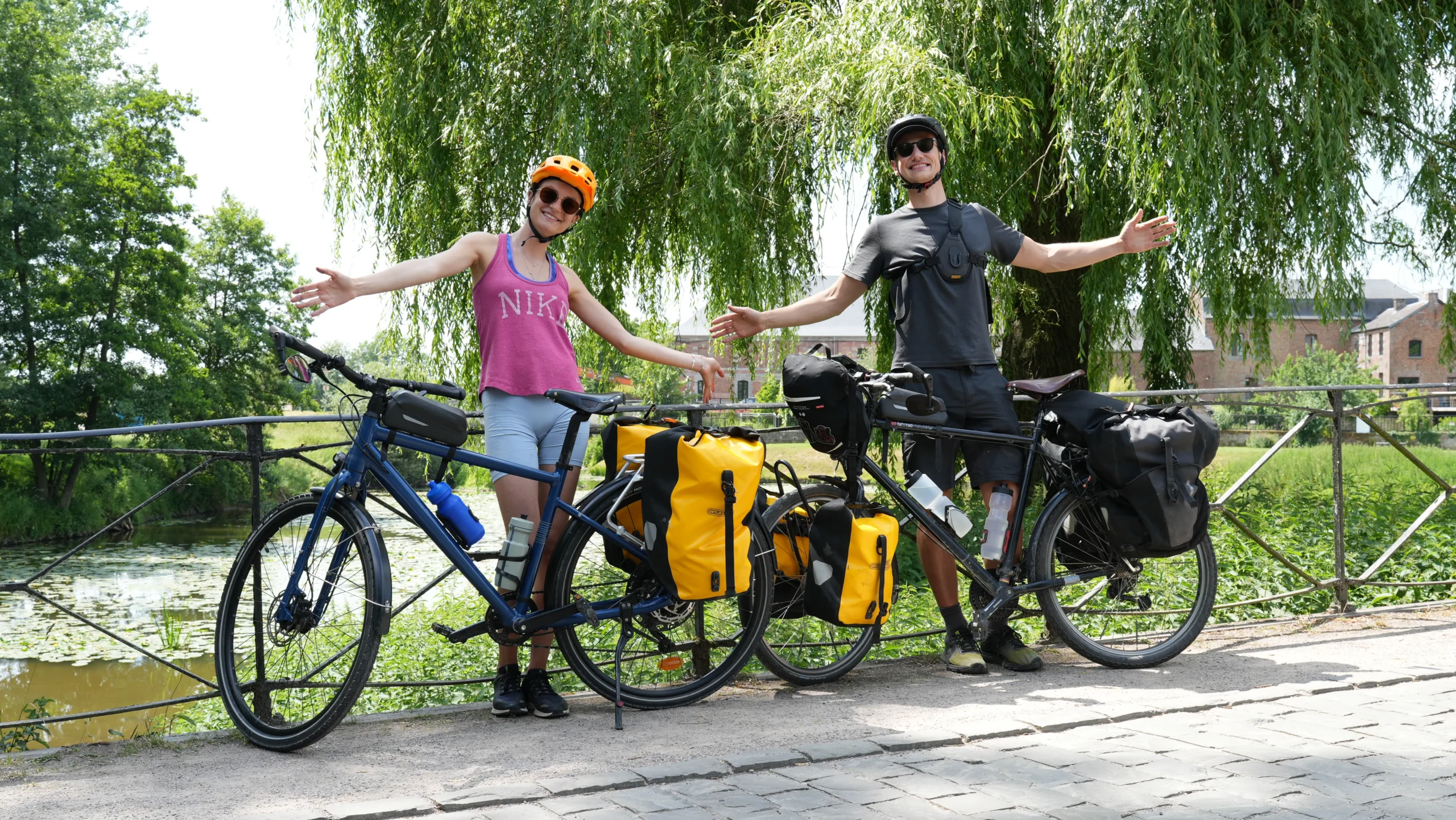 Cylotourisme voyage à vélo dans le nord de la france